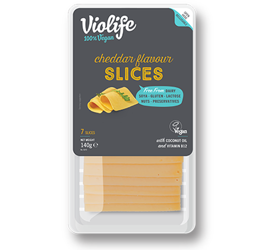 Violife Cheddar flavour Slices