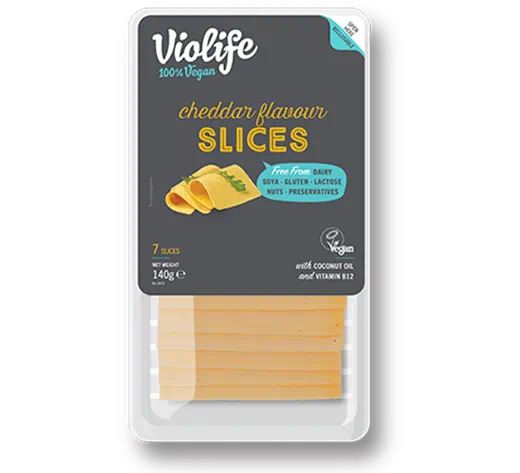 Violife Cheddar flavour Slices