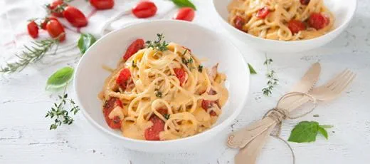 recipe image Krémové spaghetti