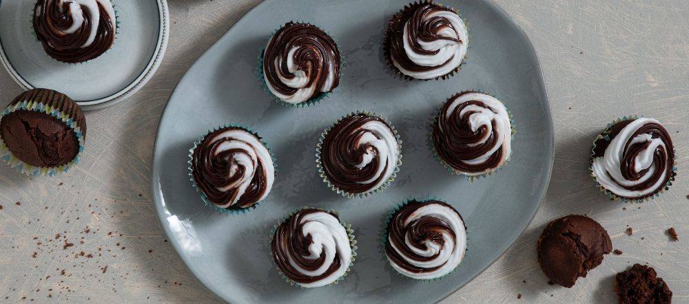 recipe image Cupcakes s čokoládovým krémem