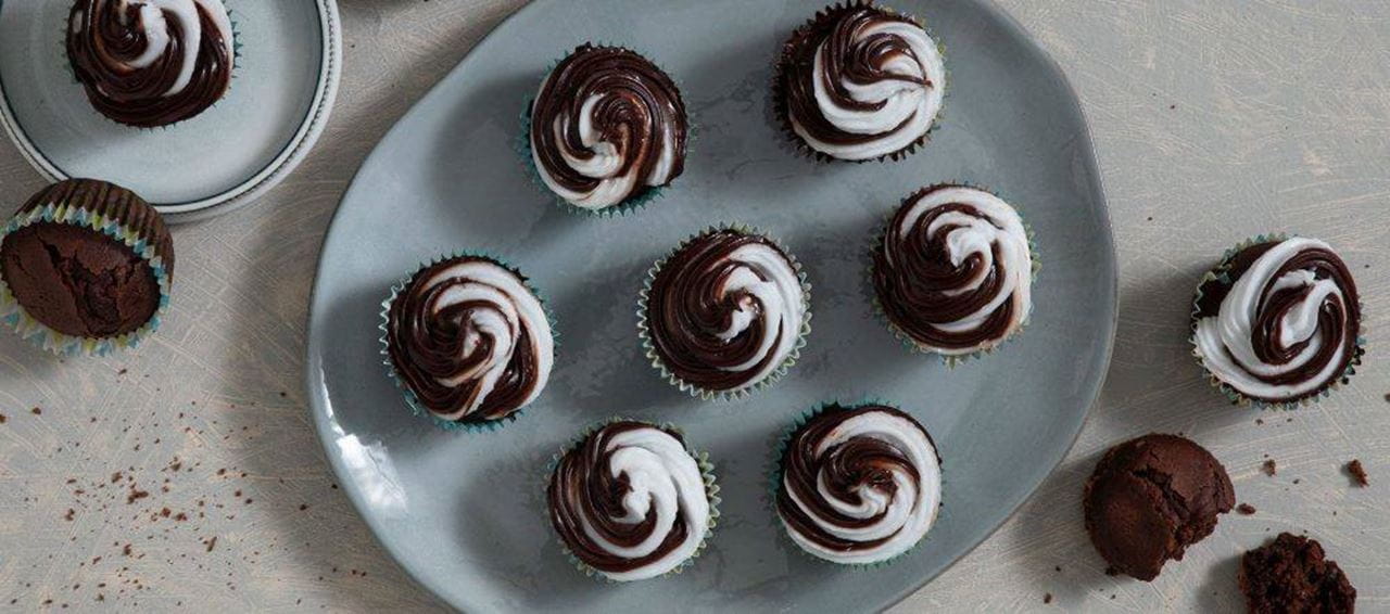 recipe image Cupcakes s čokoládovým krémem