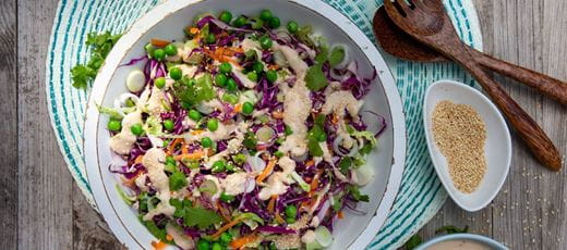 recipe image jemně pikantní veganský salát coleslaw