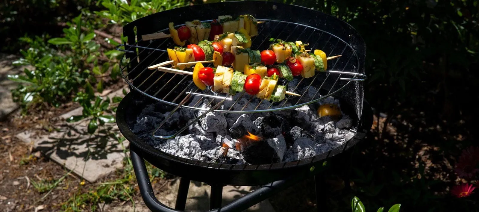recipe image Grilované Vegetariánské špízy