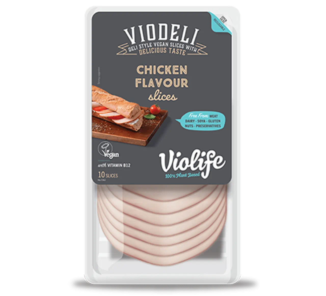 Vioděly plátky s kuřecí příchutí
