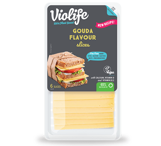 Violife platky s prichuti Gouda