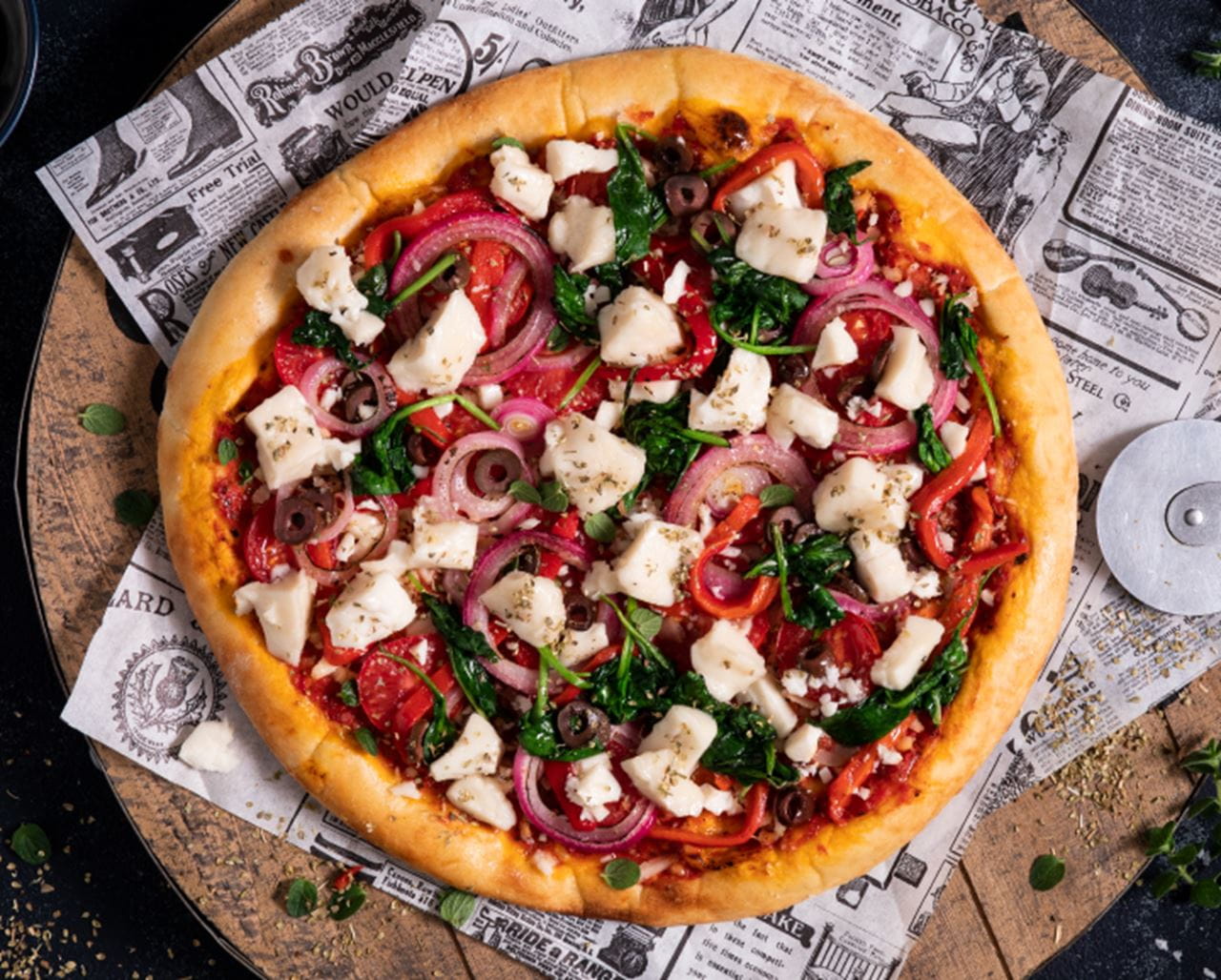 Violife pizza plant based