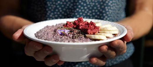 recipe image Acai-Skål