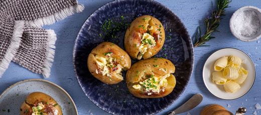 recipe image Bagte Kartofler