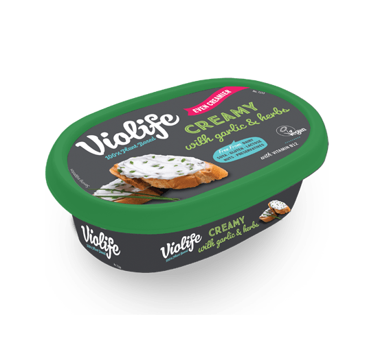 Violife Creamy Garlic & Herbs - even creamier