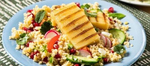 recipe image Grill Me mit Bulgur-Salat