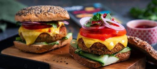 recipe image Kichererbsen Burger
