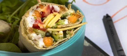 recipe image Wraps mit Kichererbsen