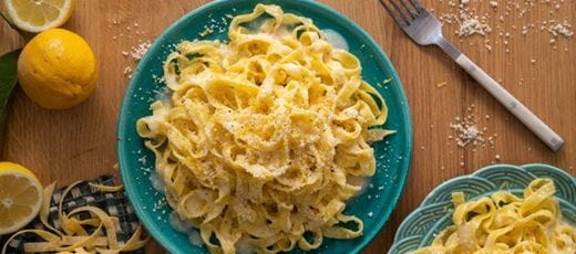 recipe image Cremige Zitronenpasta