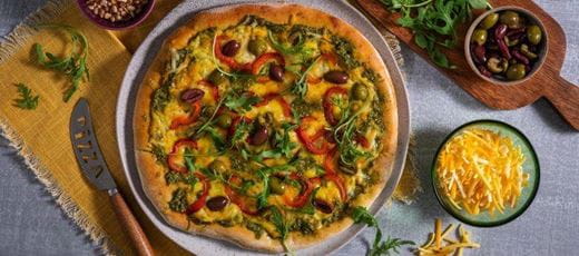 recipe image Pesto Pizza