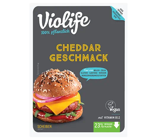 Violife Cheddar Geschmack Sheiben