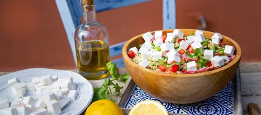 recipe image Tabbouleh mit Violife Greek White