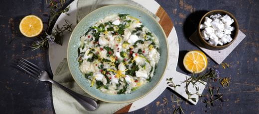 recipe image Spinat-Risotto