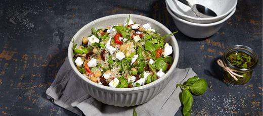 recipe image Mediterraner Quinoa Salat