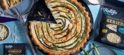 recipe image Spargel-Quiche