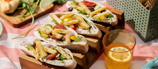 recipe image Grill Me! Pita Sandwiches