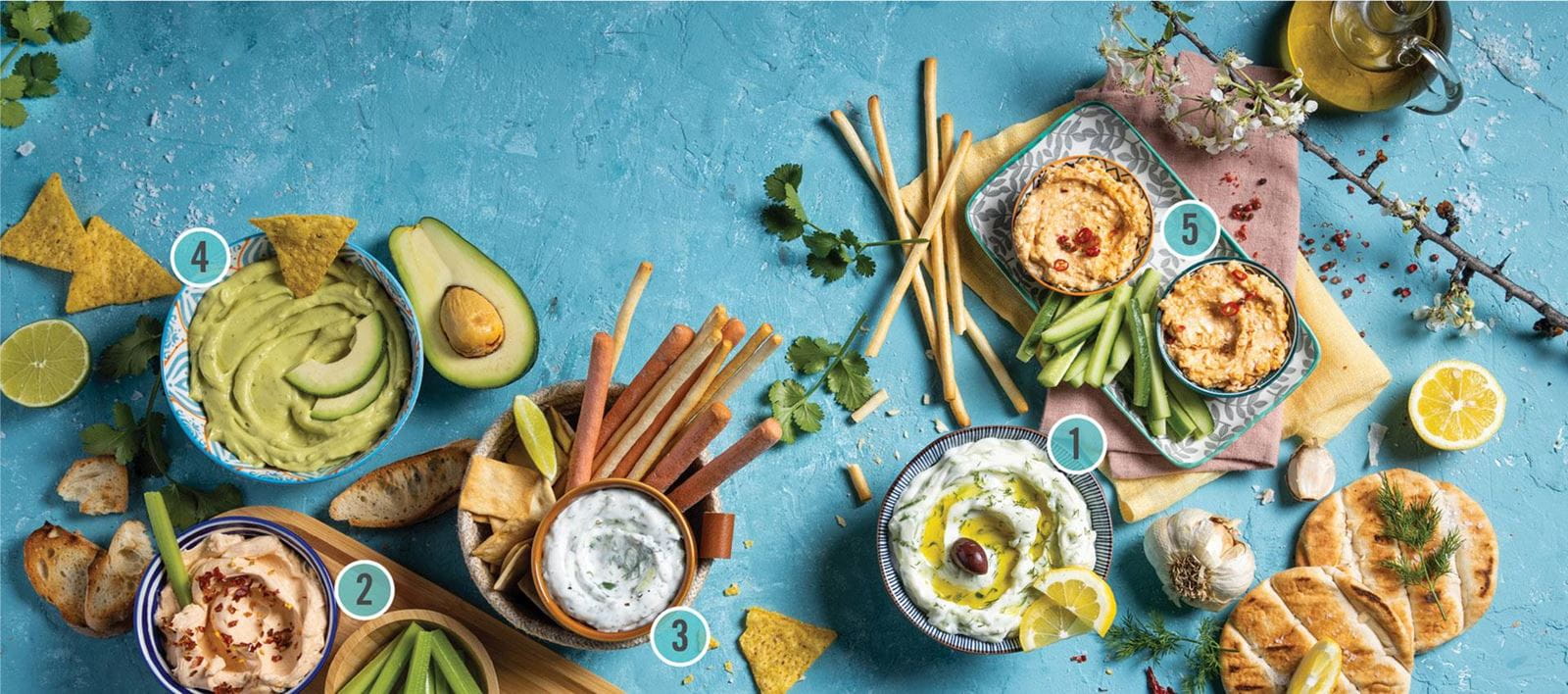recipe image Pikante Creamy Dips​