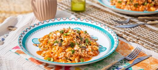 recipe image Risotto à la Gemista