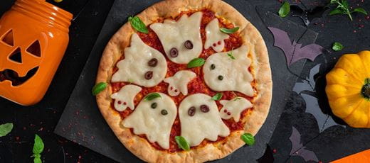 recipe image Geisterpizza