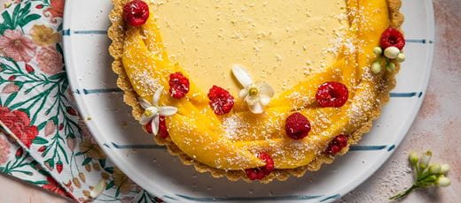 recipe image Creamy Mango-Tarte​