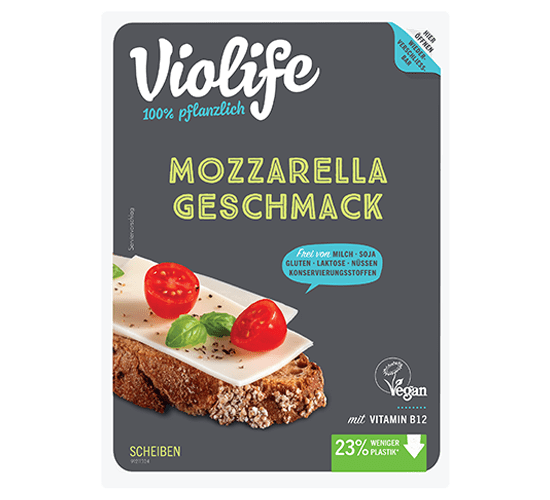 Mozzarella Geschmack Sheiben