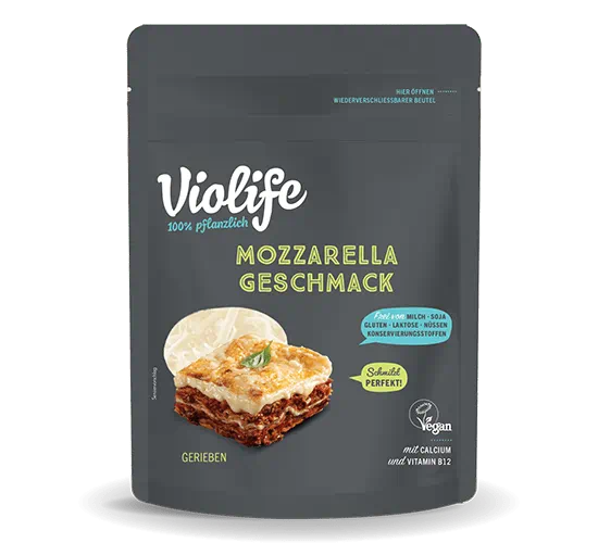 Violife Mozzarella Geshmack Gerieben