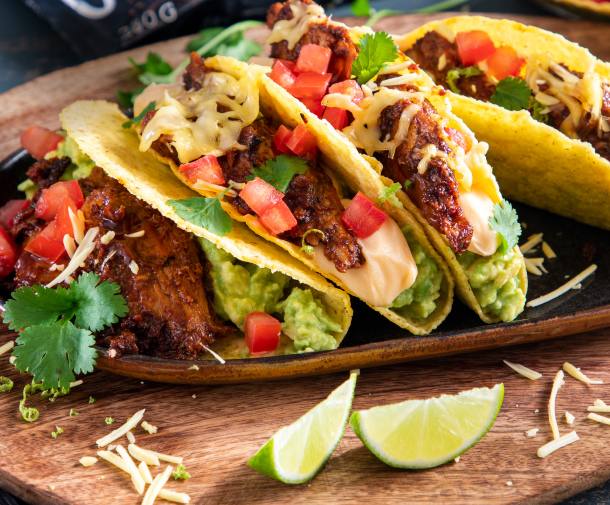 recipe image Tacos με Violife Τριμμένο