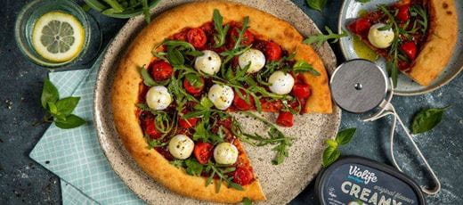 recipe image ΚΡΕΜΩΔΗΣ ΠΙΤΣΑ «CAPRESE»