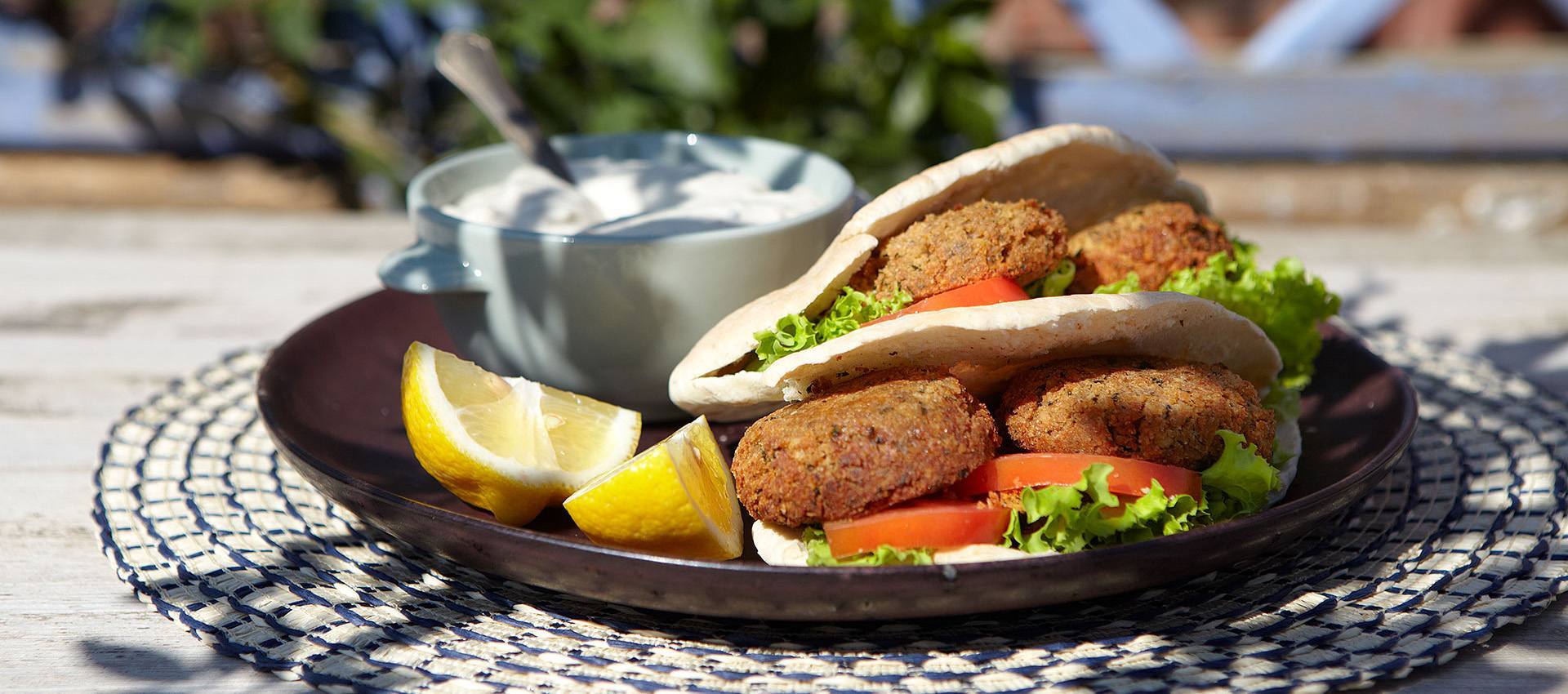 Falafel with Tahini Sauce