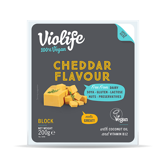 Violife Cheddar Flavour block - 100% vegan