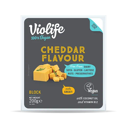 Violife Cheddar Flavour block - 100% vegan