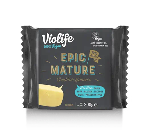 Violife Epic Mature-Cheddar flavour - 100% vegan