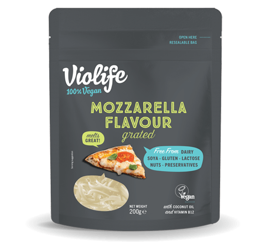 Violife Grated Mozzarella flavour - 100% vegan