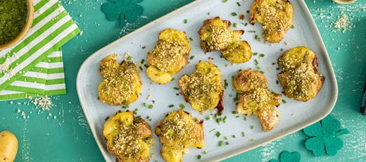 recipe image Smashed Baby Potatoes