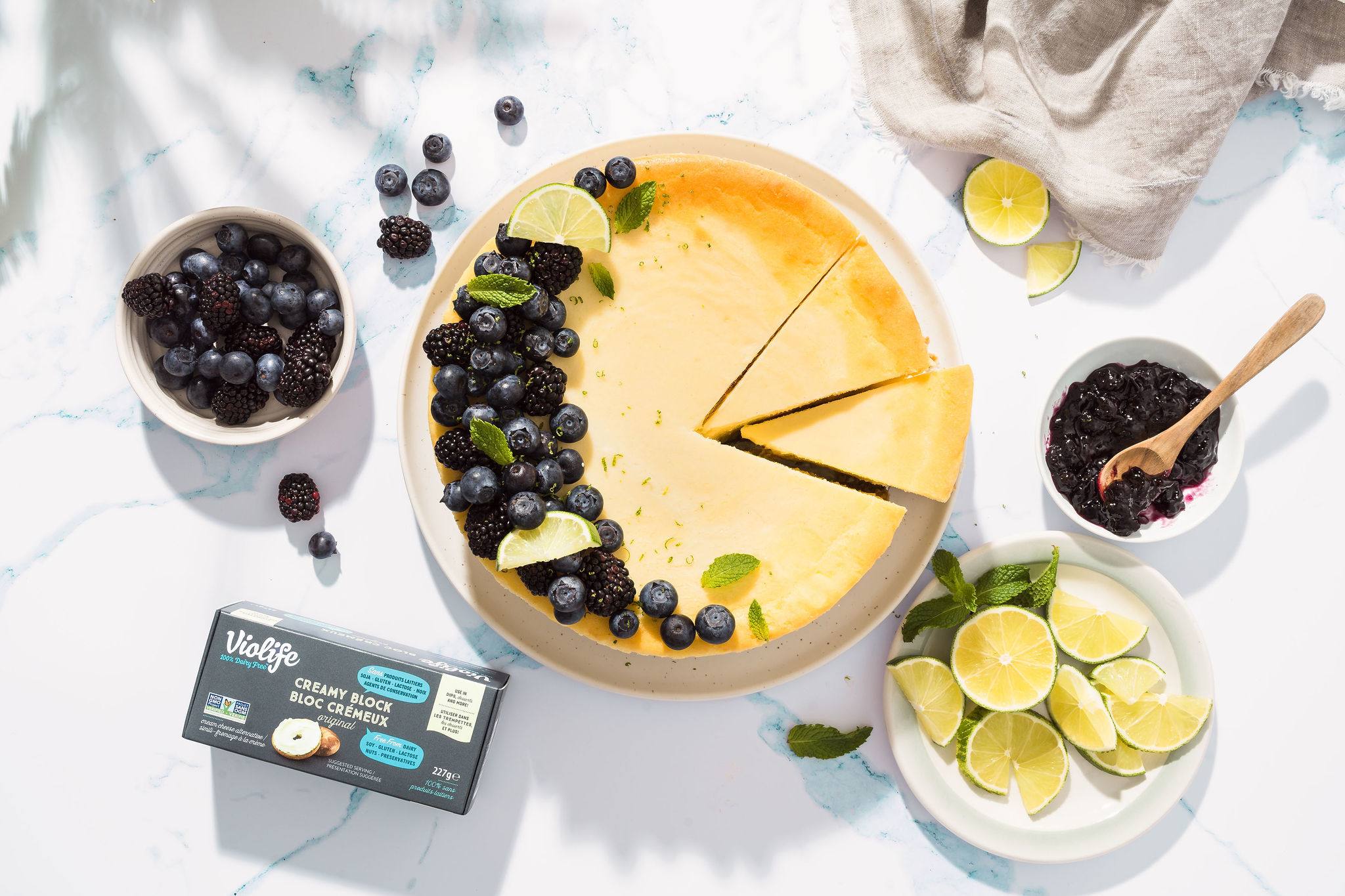 New York Style Vegan Cheesecake | Violife