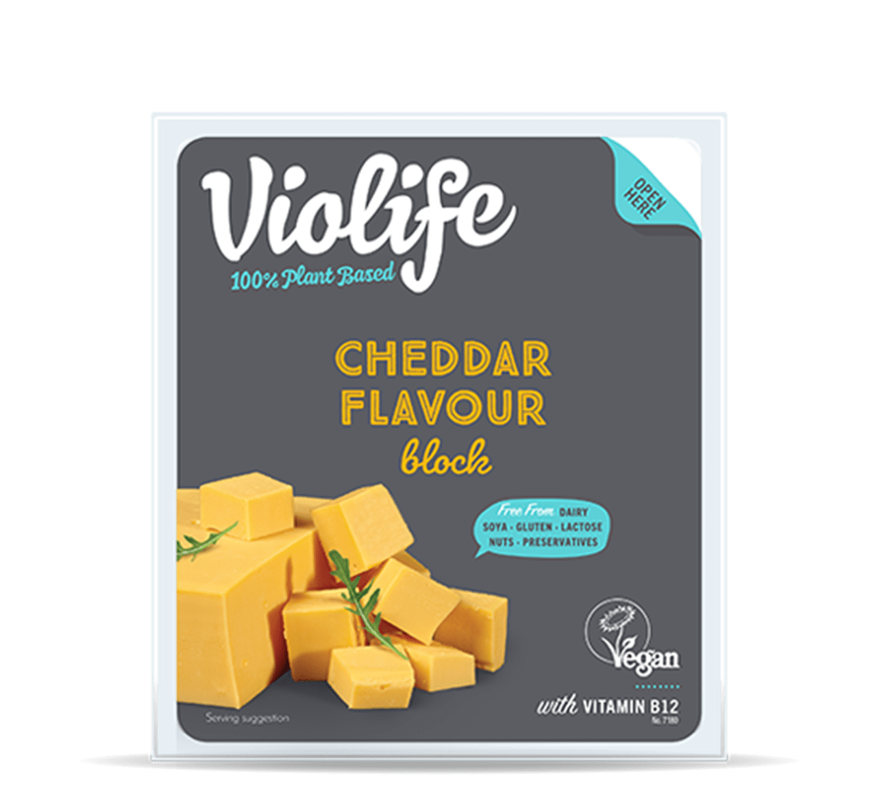 Violife Cheddar flavour block