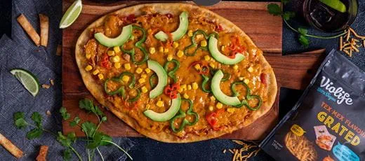 recipe image Tex-Mex Flatbread Pizza