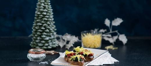 recipe image Vegan Stuffed Mushrooms