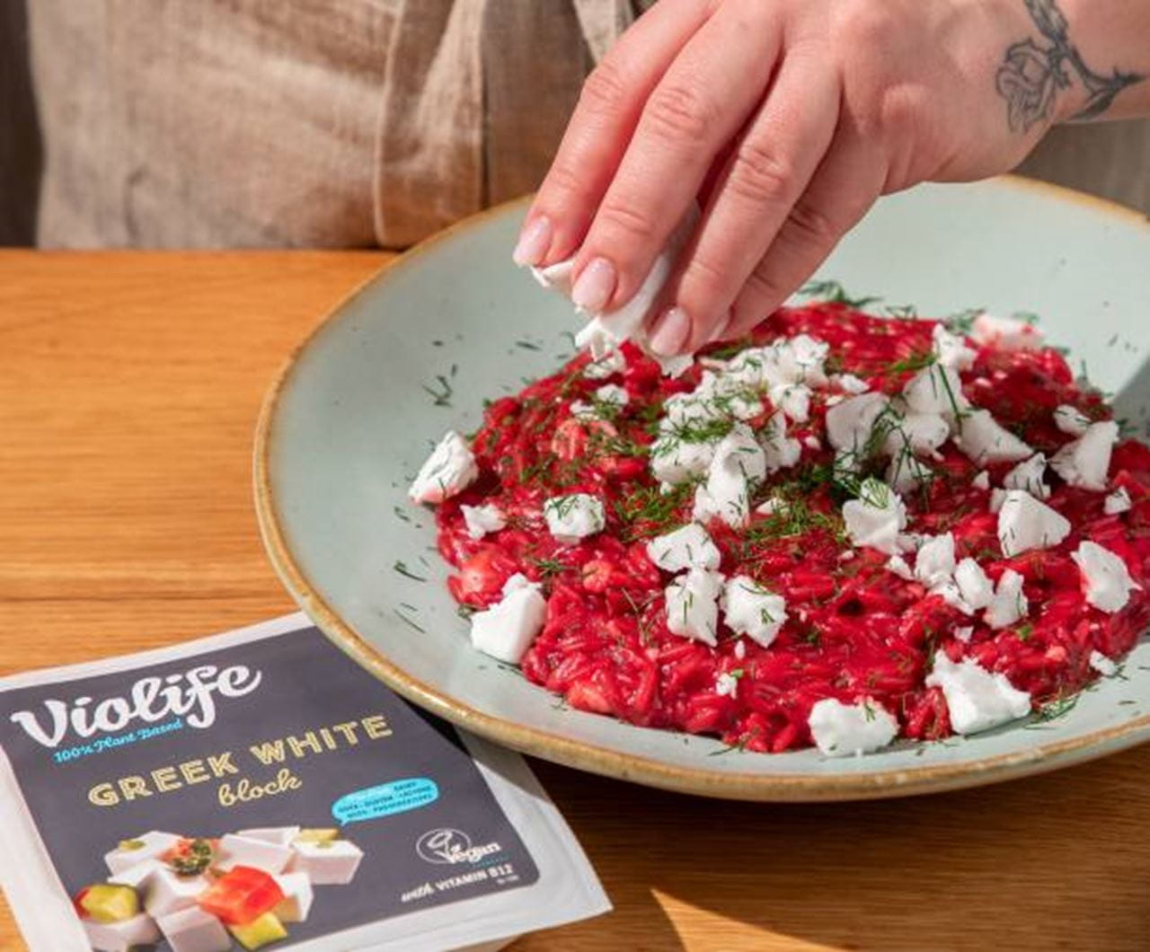 recipe image Beetroot Orzotto