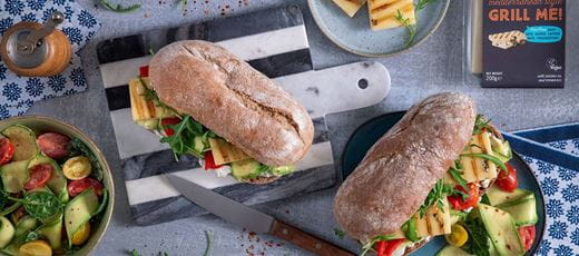 recipe image Mediterranean Garlic Ciabatta