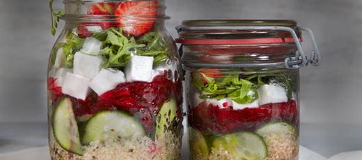 recipe image Mini Beetroot Jar Salad