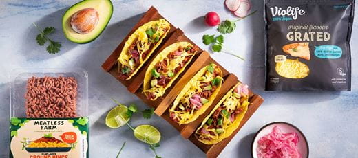 recipe image Vegan Cheezy Minced Tacos