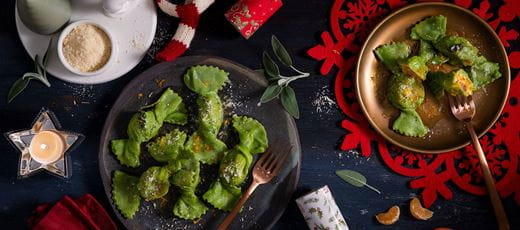 recipe image Ravioli Crackers