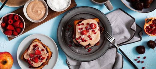 recipe image Cinnamon French Toast with Chestnut