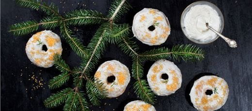 recipe image Christmas Cinnamon Doughnuts