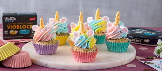 recipe image Unicorn Cupcakes